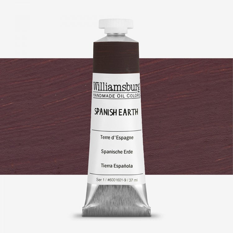 Williamsburg Oil Colour 37 ML SR 1 Spanish Earth (6001601-9)