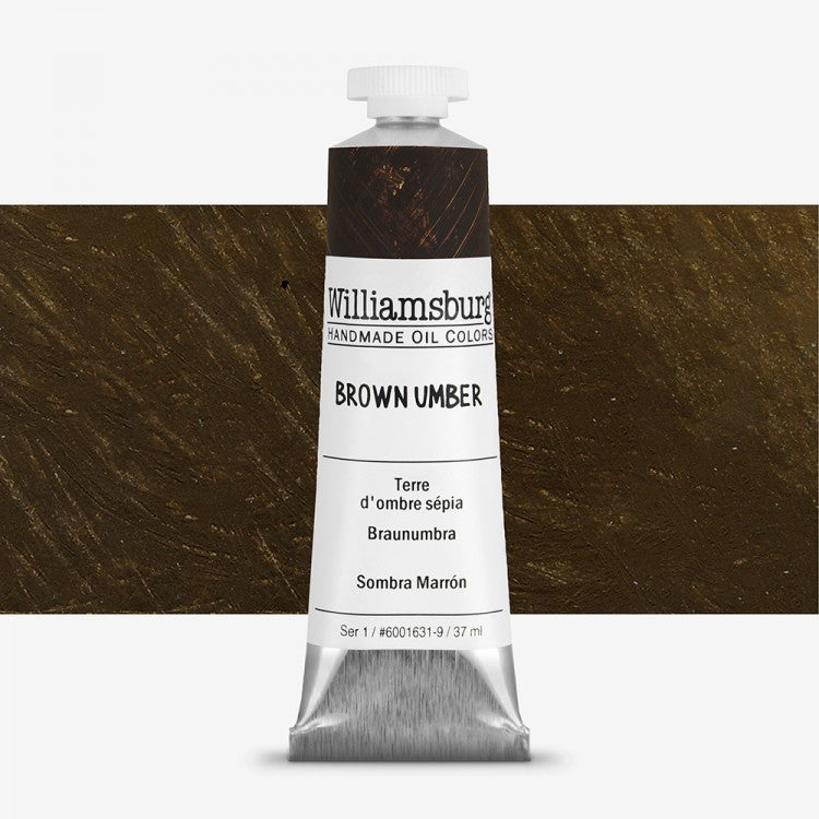 Williamsburg Oil Colour 37 ML SR 1 Brown Umber (6001631-9)