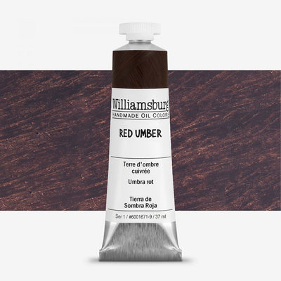 Williamsburg Oil Colour 37 ML SR 1 Red Umber (6001671-9)