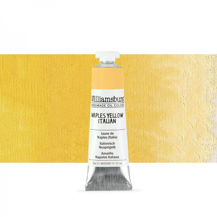 Williamsburg Oil Colour 37 ML SR 2 Naples Yellow Italian (6000461-9)