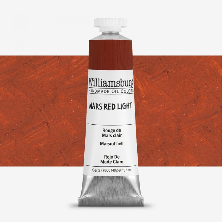 Williamsburg Oil Colour 37 ML SR 2 Mars Red Light (6001402-9)