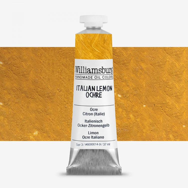 Williamsburg Oil Colour 37 ML SR 3 Italian Lemon Ochre (6000014-9)