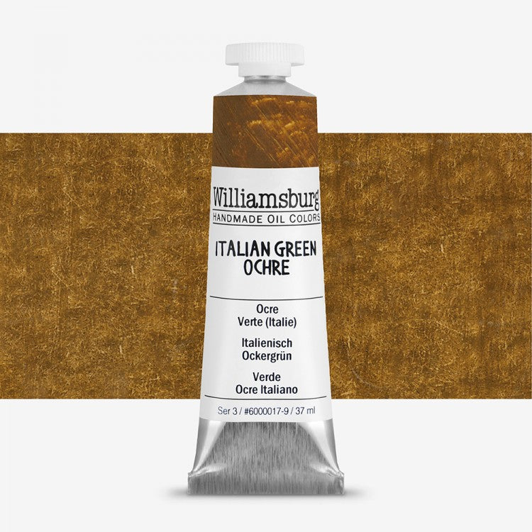 Williamsburg Oil Colour 37 ML SR 3 Italian Green Ochre (6000017-9)