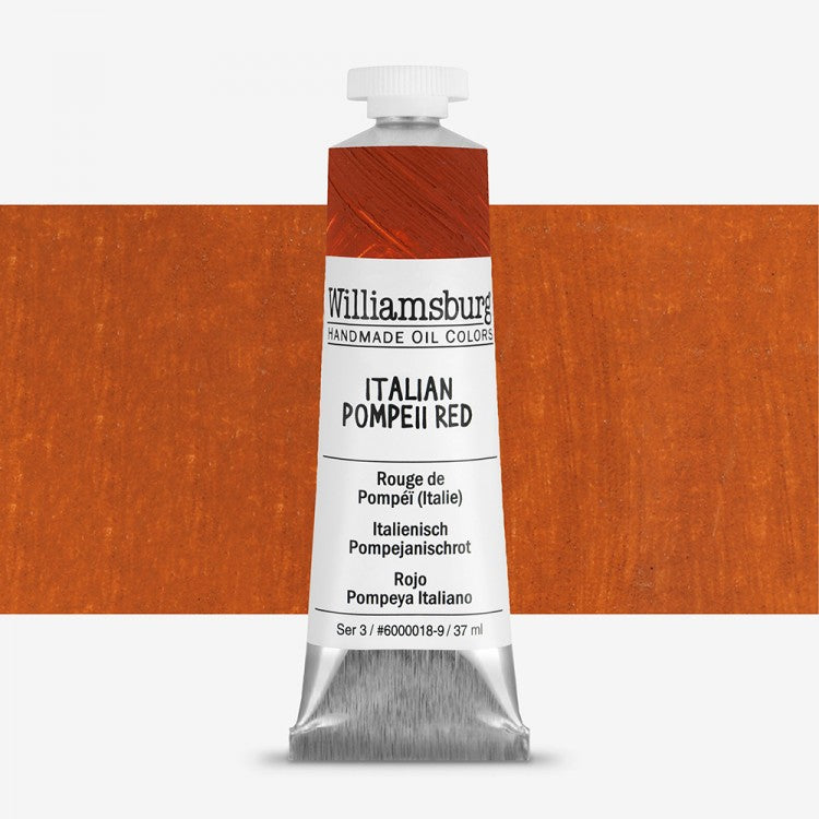 Williamsburg Oil Colour 37 ML SR 3 Italian Pompeii Red (6000018-9)