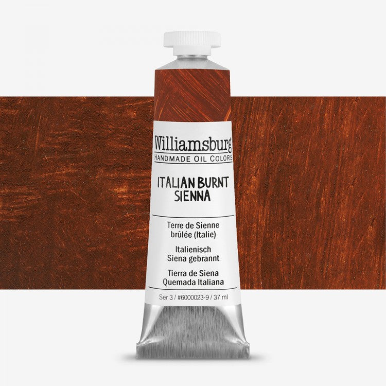 Williamsburg Oil Colour 37 ML SR 3 Italian Burnt Sienna (6000023-9)