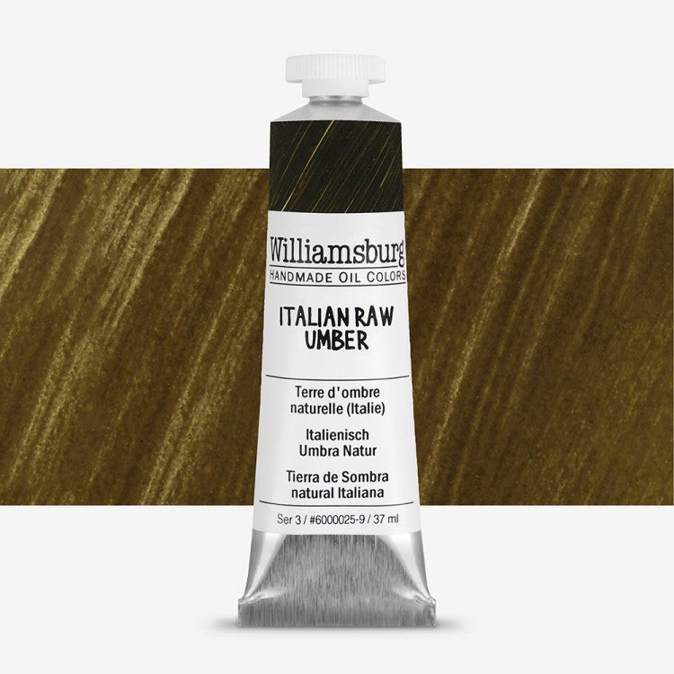 Williamsburg Oil Colour 37 ML SR 3 Italian Raw Umber (6000025-9)