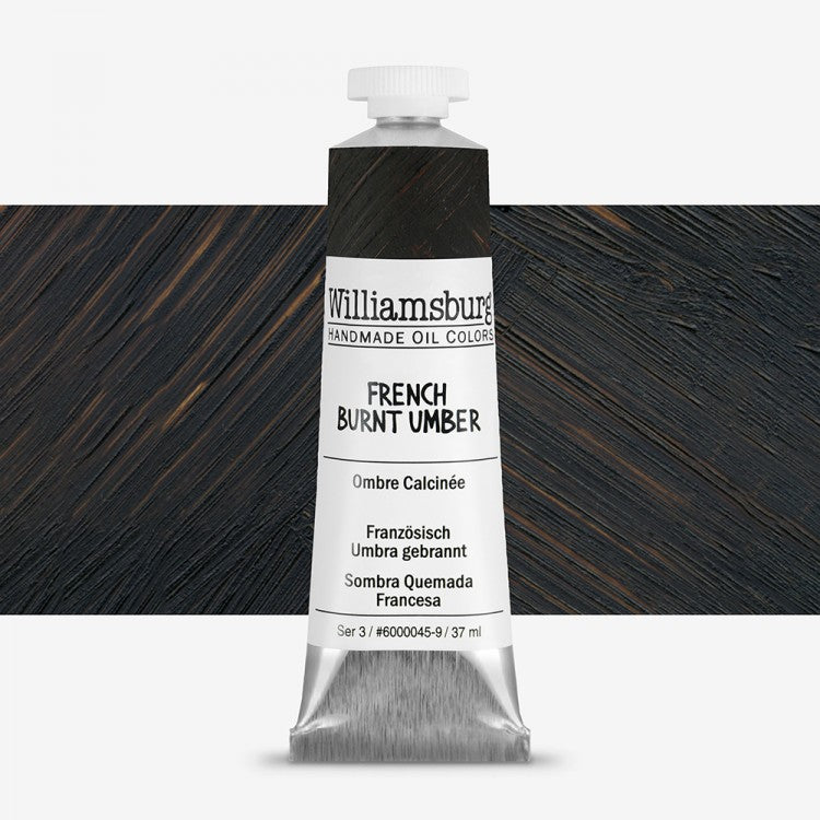 Williamsburg Oil Colour 37 ML SR 3 French Burnt Umber (6000045-9)