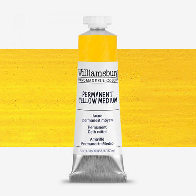 Williamsburg Oil Colour 37 ML SR 3 Permanent Yellow Medium (6000383-9)