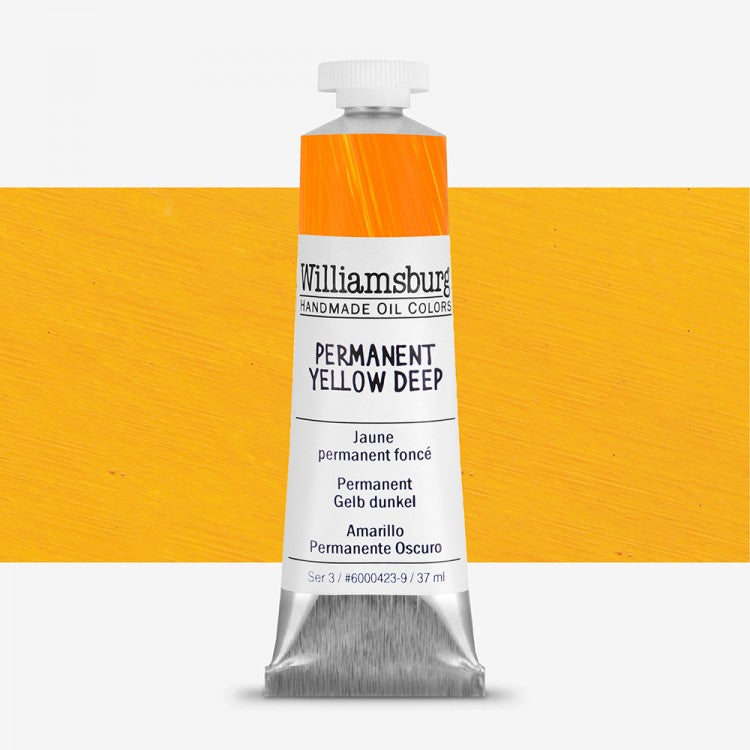 Williamsburg Oil Colour 37 ML SR 3 Permanent Yellow Deep (6000423-9)