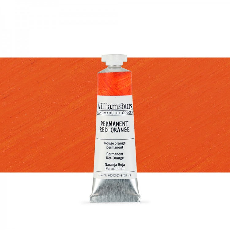 Williamsburg Oil Colour 37 ML SR 3 Permanent Red Orange (6000563-9)