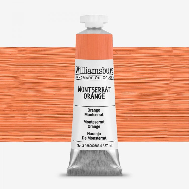 Williamsburg Oil Colour 37 ML SR 3 Montserrat Orange (6000583-9)