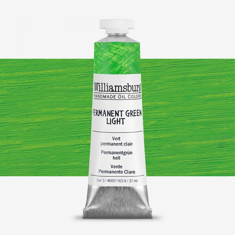 Williamsburg Oil Colour 37 ML SR 3 Permanent Green Light (6001163-9)