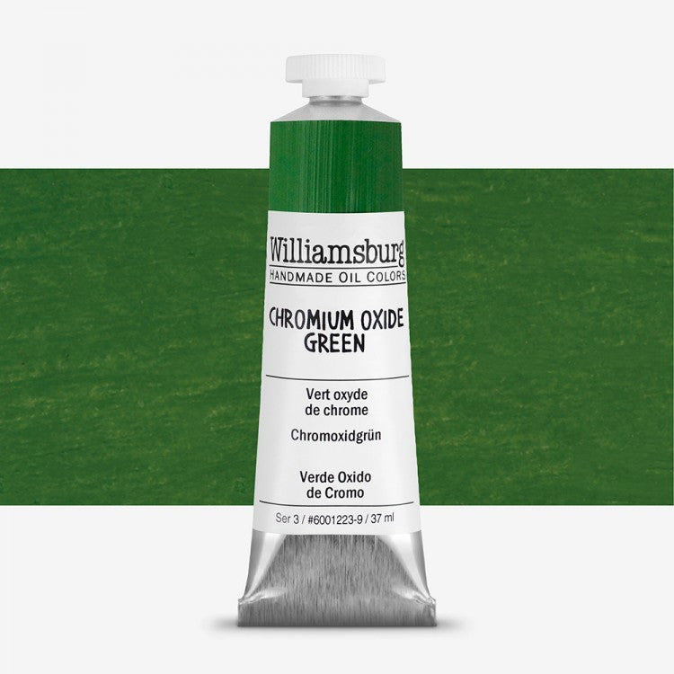 Williamsburg Oil Colour 37 ML SR 3 Chromium Oxide Green (6001223-9)