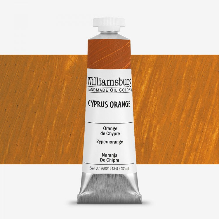 Williamsburg Oil Colour 37 ML SR 3 Cyprus Orange (6001512-9)