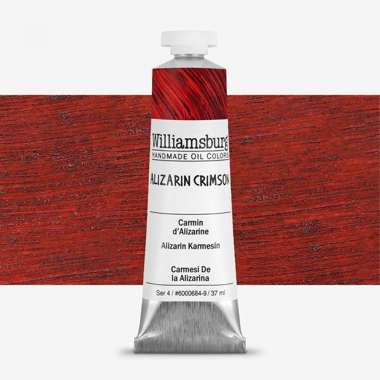 Williamsburg Oil Colour 37 ML SR 4 Alizarin Crimson (6000684-9)