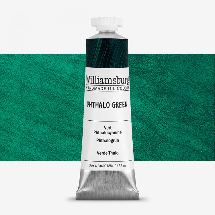 Williamsburg Oil Colour 37 ML SR 4 Phthalo Green (6001284-9)