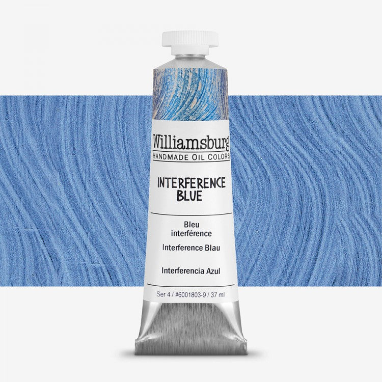 Williamsburg Oil Colour 37 ML SR 4 Interference Blue (6001803-9)