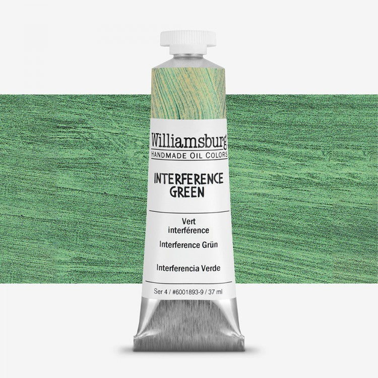 Williamsburg Oil Colour 37 ML SR 4 Interference Green (6001893-9)