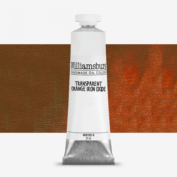 Williamsburg Oil Colour 37 ML SR 4 Transparent Orange Iron Oxide (6001921-9)