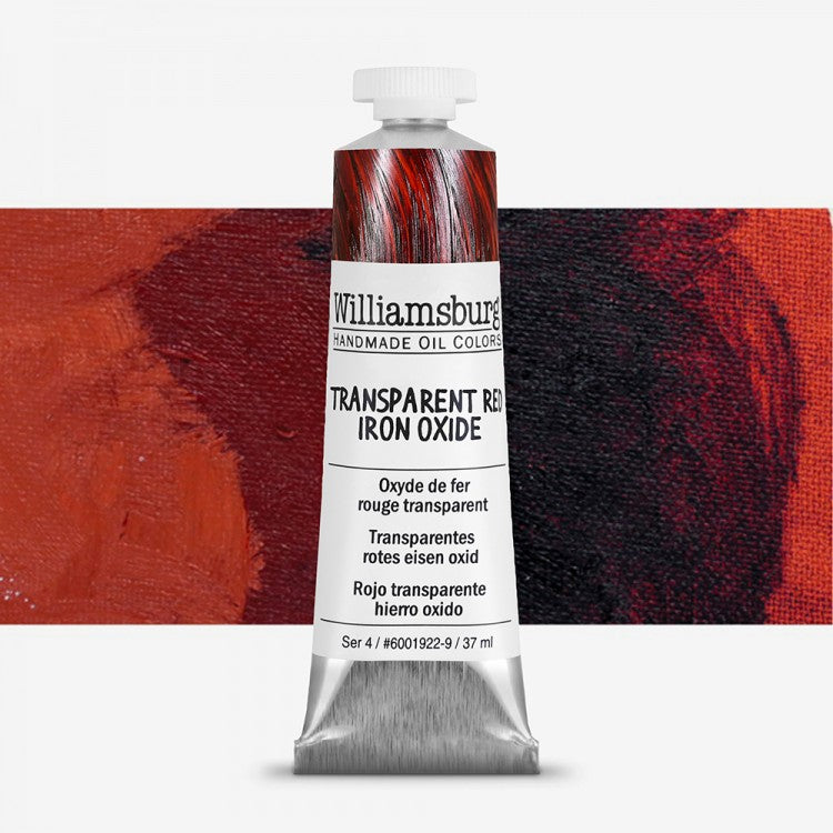 Williamsburg Oil Colour 37 ML SR 4 Transparent Red Iron Oxide (6001922-9)