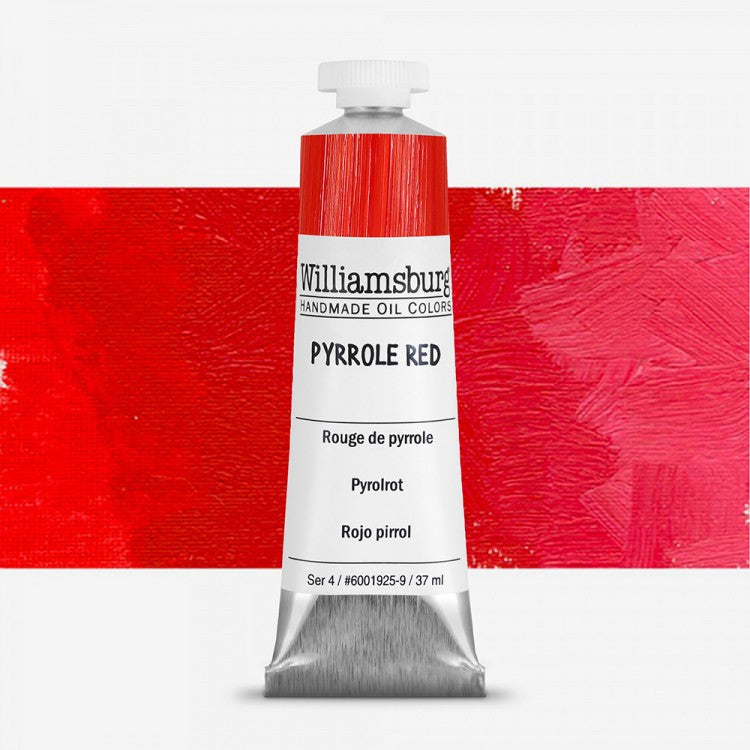 Williamsburg Oil Colour 37 ML SR 4 Pyrrole Red (6001925-9)