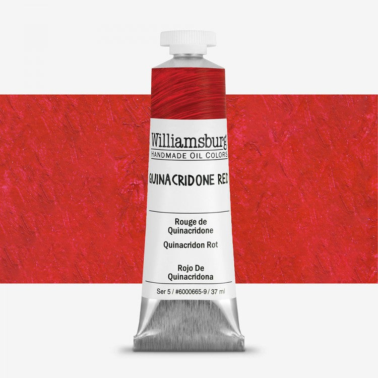 Williamsburg Oil Colour 37 ML SR 5 Quinacridone Red (6000665-9)