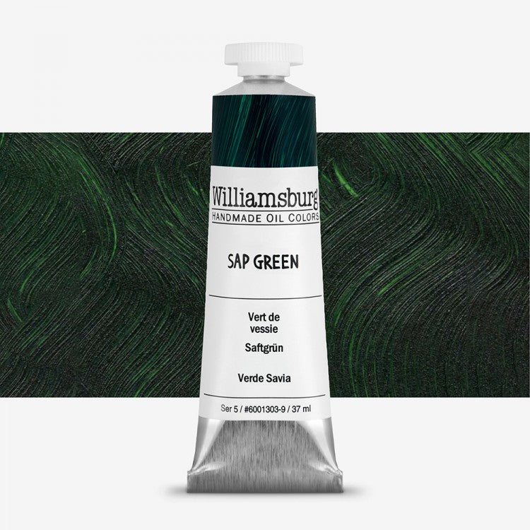 Williamsburg Oil Colour 37 ML SR 5 Sap Green (6001303-9)