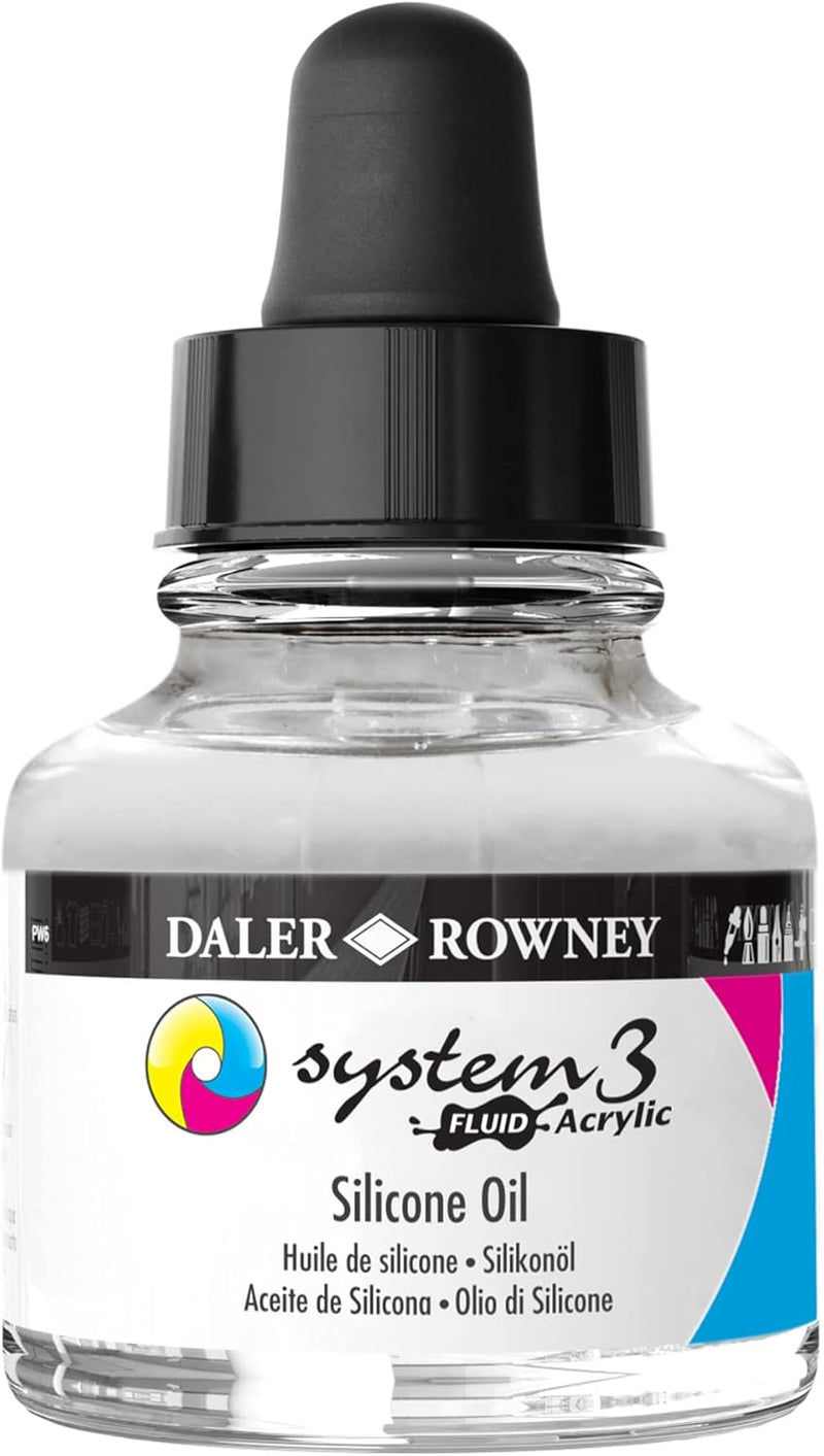 DALER & ROWNEY SYSTEM 3 SILICONE OIL 29.5 ML (160018001)