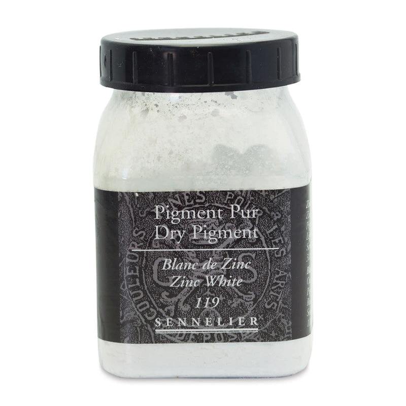 SENNELIER DRY PIGMENT ZINC WHITE 110 GRAMS (119)