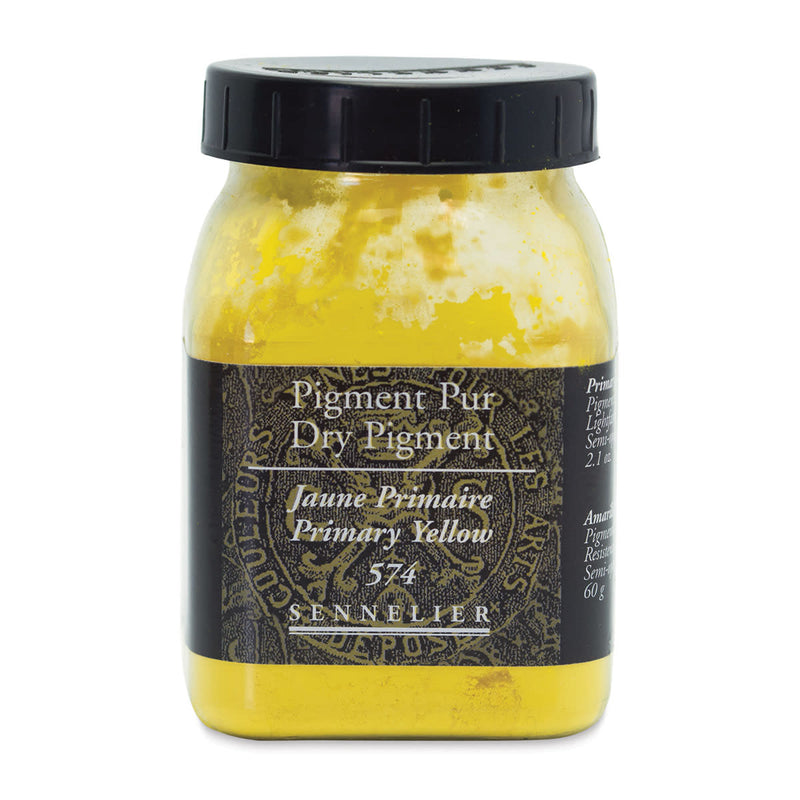 SENNELIER DRY PIGMENT PRIMARY YELLOW 60 GRAMS (574)