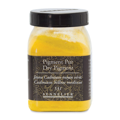 SENNELIER DRY PIGMENT CADMIUM YELLOW MEDIUM 150 GRAMS (531)