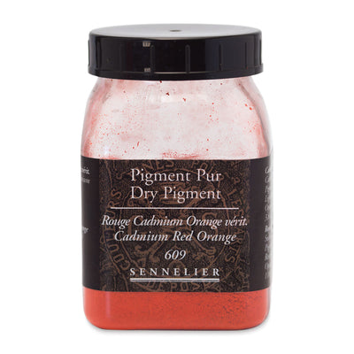 SENNELIER DRY PIGMENT CADMIUM RED ORANGE 110 GRAMS (609)