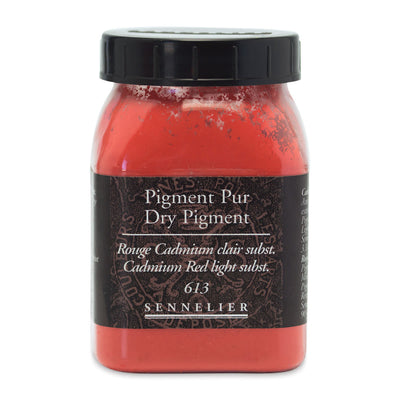 SENNELIER DRY PIGMENT CADMIUM RED LIGHT SUBST 90 GRAMS (613)