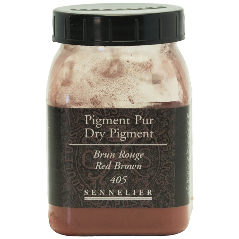 SENNELIER DRY PIGMENT RED BROWN 110 GRAMS (405)