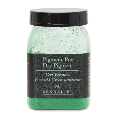 SENNELIER DRY PIGMENT EMERALD GREEN SUBST 180 GRAMS (847)