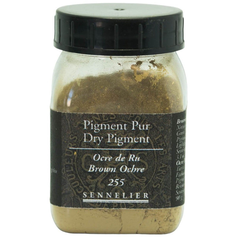 SENNELIER DRY PIGMENT BROWN OCHRE 90 GRAMS (255)