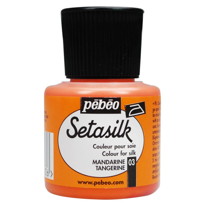 PEBEO SETASILK COLOUR 45 ML TANGERINE (3)