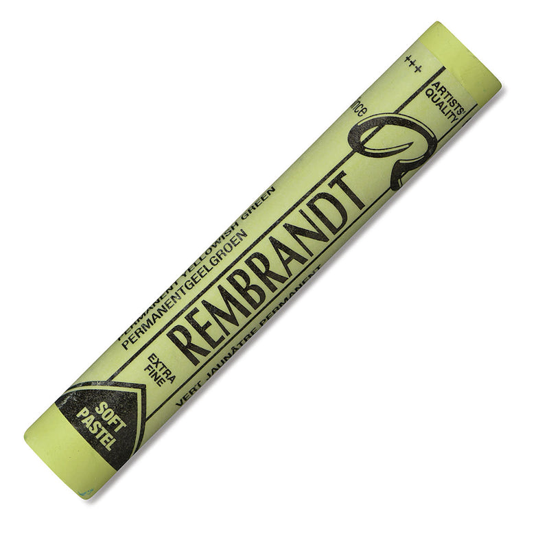 REMBRANDT SOFT PASTEL PERMANENT YELLOWISH GREEN 633.9