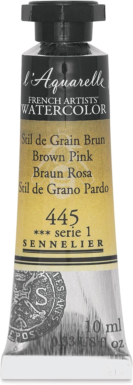 SENNELIER FRENCH ARTIST WATER COLOUR 10 ML SR 1 BROWN PINK (445)