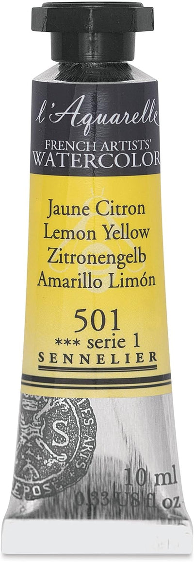 SENNELIER FRENCH ARTIST WATER COLOUR 10 ML SR 1 LEMON YELLOW (501)