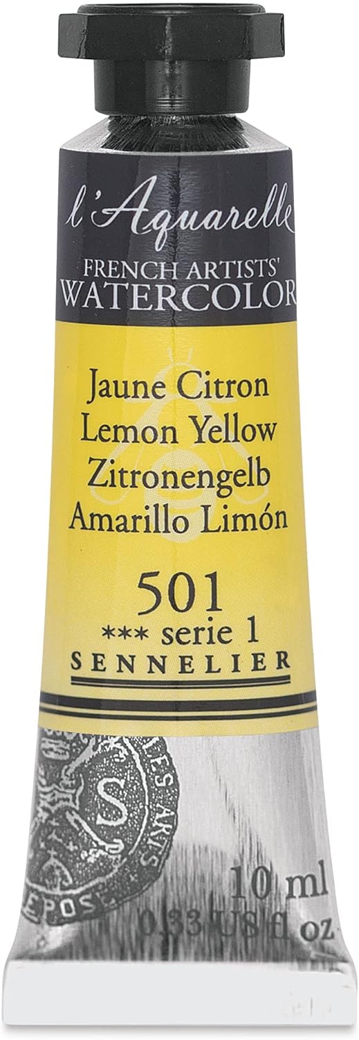 SENNELIER FRENCH ARTIST WATER COLOUR 10 ML SR 1 LEMON YELLOW (501)