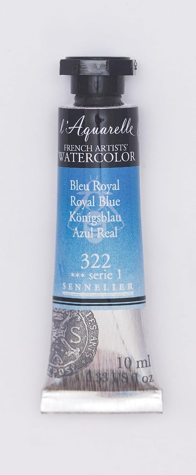 SENNELIER FRENCH ARTIST WATER COLOUR 10 ML SR 1 ROYAL BLUE (322)