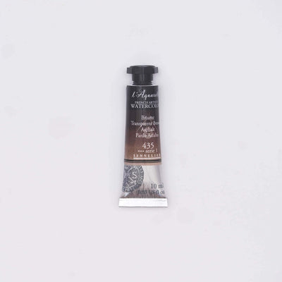 SENNELIER FRENCH ARTIST WATER COLOUR 10 ML SR 1 TRANSPARENT BROWN (435)