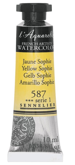 SENNELIER FRENCH ARTIST WATER COLOUR 10 ML SR 1 YELLOW SOPHIE (587)