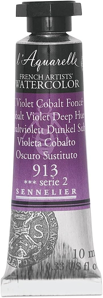 SENNELIER FRENCH ARTIST WATER COLOUR 10 ML SR 2 COBALT VIOLET DEEP HUE (913)