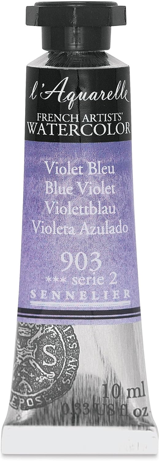 SENNELIER FRENCH ARTIST WATER COLOUR 10 ML SR 2 BLUE VIOLET (903)