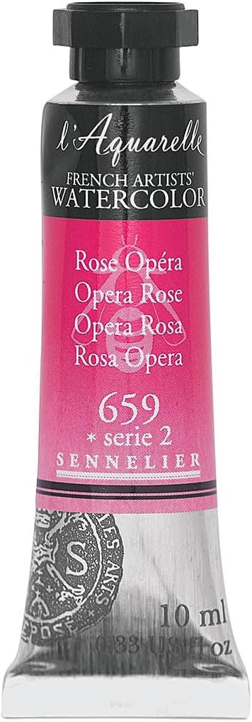 SENNELIER FRENCH ARTIST WATER COLOUR 10 ML SR 2 OPERA ROSE (659)