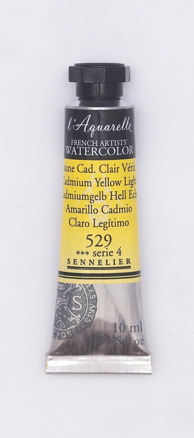 SENNELIER FRENCH ARTIST WATER COLOUR 10 ML SR 4 CADMIUM YELLOW LIGHT (529)