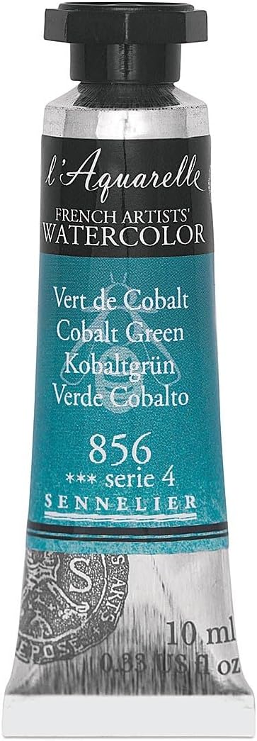 SENNELIER FRENCH ARTIST WATER COLOUR 10 ML SR 4 COBALT GREEN (856)