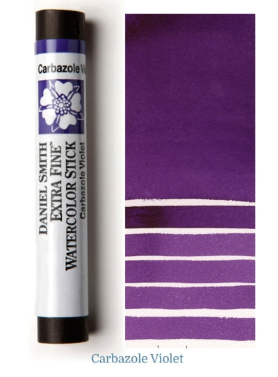 DANIEL SMITH EXTRA FINE WATER COLOUR STICK 12 ML CARBAZOLE VIOLET (PV 23)